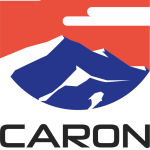 Caron logo portrait couleurs